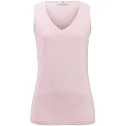 Jersey-Top V-Ausschnitt Peter Hahn rosé, 48