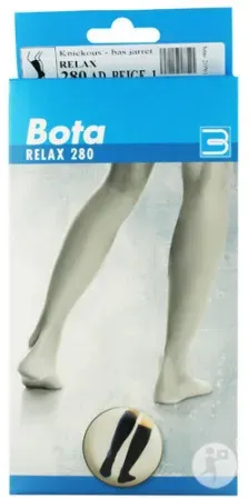 Bota Relax 280 Kniestützstrümpfe N1 Beige 1 Stück