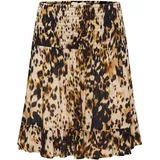 Kaffe Miniröcke Beige Animalprint 38