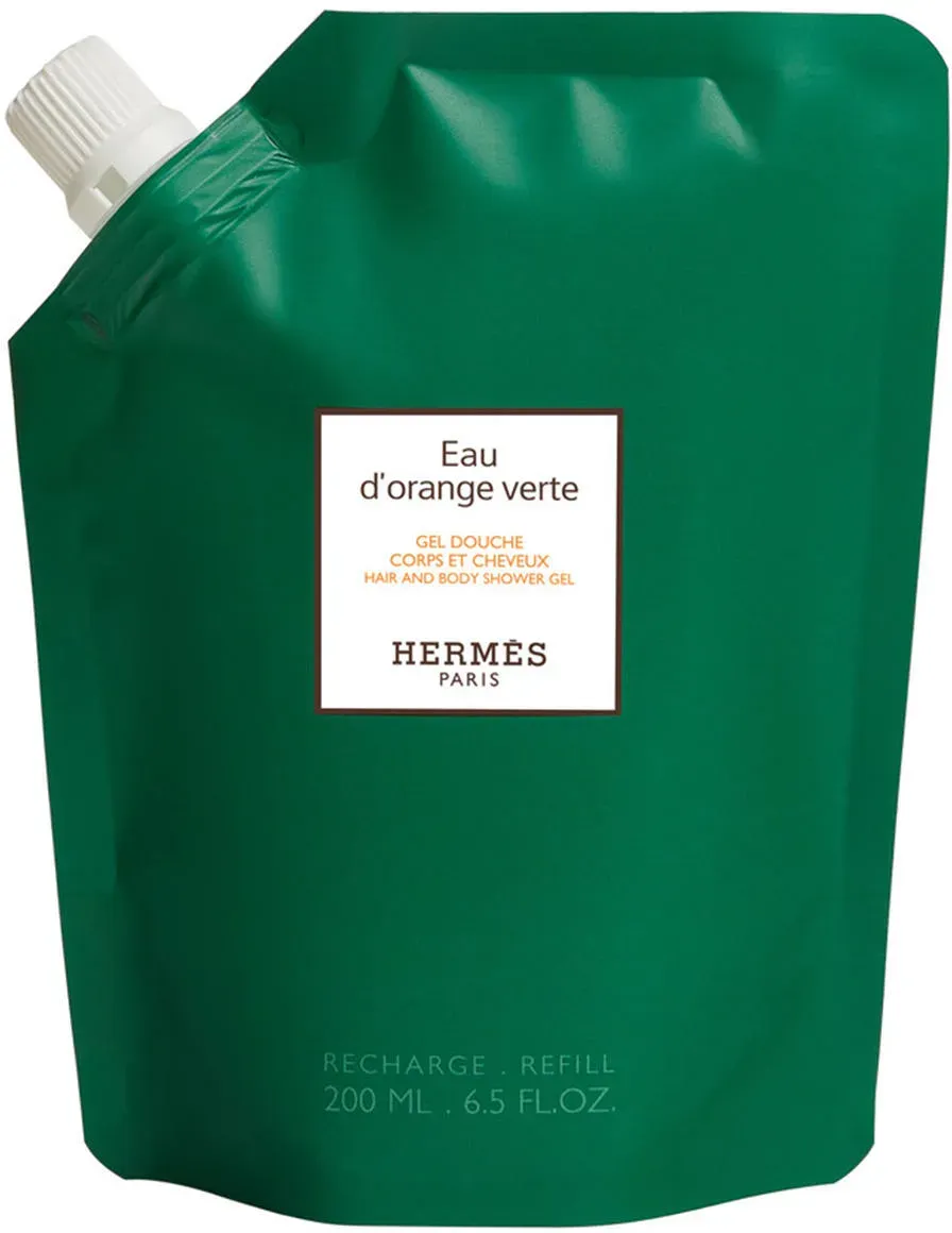 HERMÈS Eau d'Orange Verte Nachfüllset Duschgel für Körper und Haar 200 ml