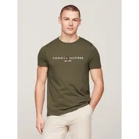 Tommy Hilfiger T-Shirt »TOMMY LOGO TEE«, aus reiner, nachhaltiger Baumwolle,