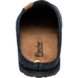 Fischer Markenschuh Helge Hausschuh Blau 42
