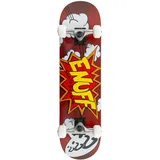 Enuff POW 7.75"x31,5" Rot/Weiß Skateboard 7,75"