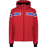CMP Man Zip Hood Jacket Skijacke rot 54