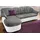 DOMO collection Eckcouch Kunstleder 3-Sitzer Grau
