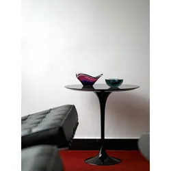 Beistelltisch Saarinen Tulip Knoll International schwarz, Designer Eero Saarinen, 52 cm