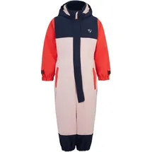 Ziener Kinder ANUP Schneeanzug/Skioverall | wasserdicht, warm, Wolle, fiery red, 98