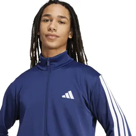 adidas Herren 3 STRIPES French Terry TRACKSUITS, dark blue/white, XL