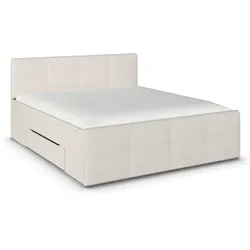 rauch Bett »Holga« - 185x211x100cm - beige - Holz / Holz