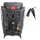 XOMAX Kindersitz ISOFIX I mitwachsend I 9-36 kg, 15 Monate - 12 Jahre, Gruppe 1/2/3 I 5-Punkt-Gurt und 3-Punkt-Gurt I Bezug abnehmbar und waschbar I ECE R129 I anthrazit-blau