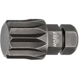 HAZET Bit Sechskant massiv 8 (5/16 Zoll), Innen Vielzahn Profil XZN, M12