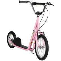 Homcom Kinderroller 16 Zoll Rosa