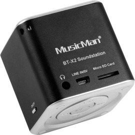 Technaxx MusicMan Mini BT-X2 schwarz