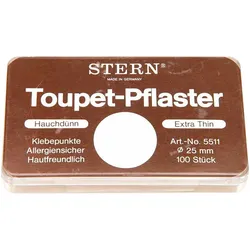 Stern Toupetpflaster Punkte