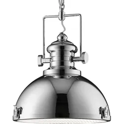 Industrie Vintage Decken Hänge Lampe Wohn Zimmer Pendel Strahler Leuchte chrom