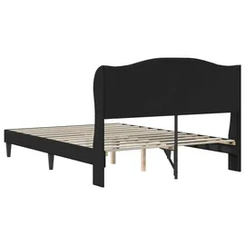 vidaXL 160 x 200 cm Schwarz