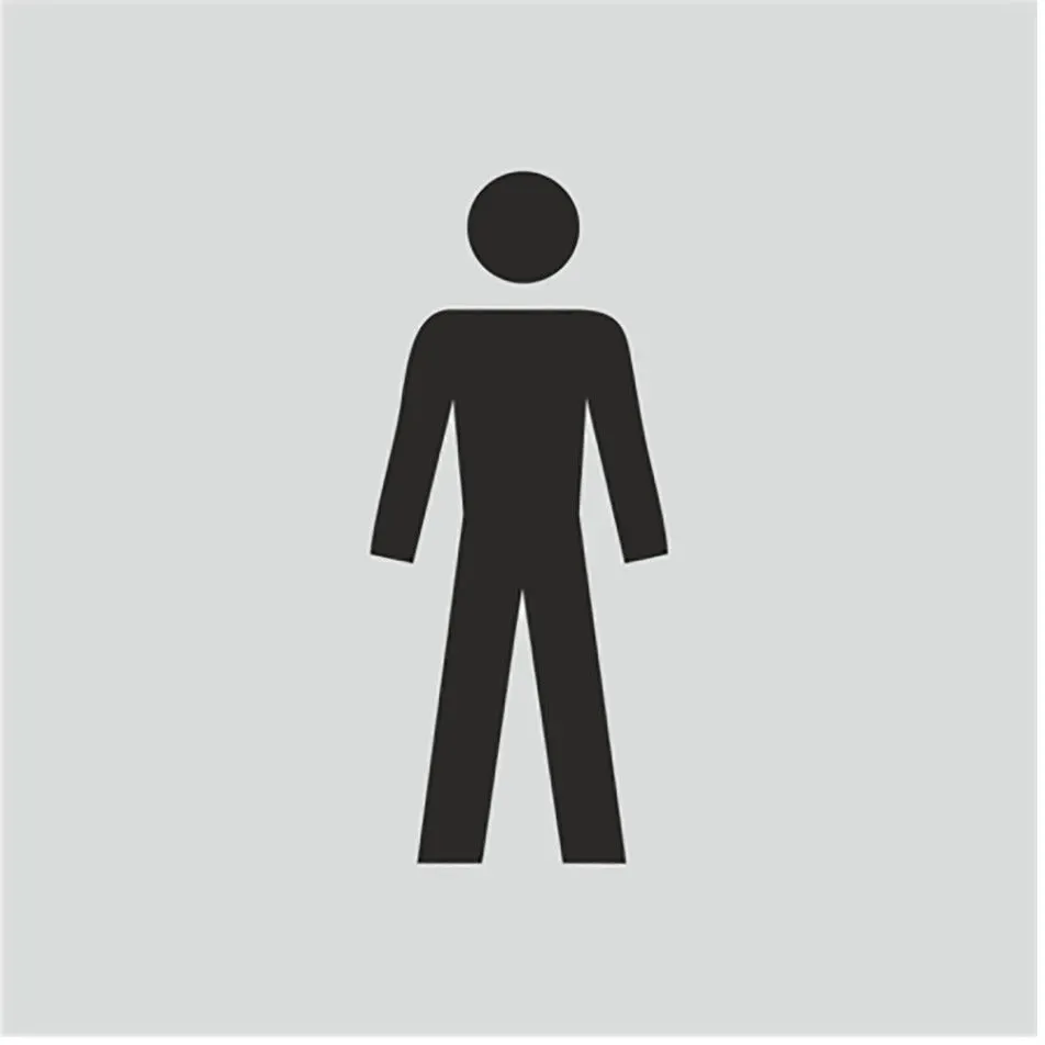 Türschild - Herren