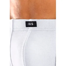 H.I.S. Boxershorts unifarben weiß 4XL 5er Pack