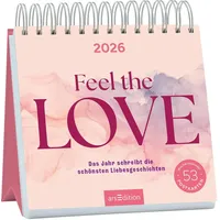 ArsEdition Postkartenkalender Feel the love 2026