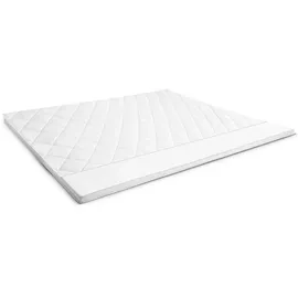 matratzen discount Komfortschaumtopper T6 140 x 200 cm, Höhe 6 cm, Härtegrad H3