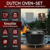 gusskönig 2in1 Topf 5 l mit Ledergriff