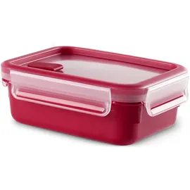 Emsa Mikrowellendose CLIP & MICRO rot 0,55 l, 1 St.