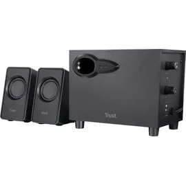 Trust Avora 2.1 PC Lautsprecher mit Subwoofer, 18 W (9 W RMS), Computer Boxen, Kompaktes Format, USB-Betrieb, 3,5 mm AUX Klinke, Lautsprecherset f...