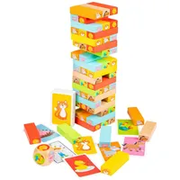 New Classic Toys Wackel-/Stapelturm Spielset Turmspiel für Kinder Holspielzeug