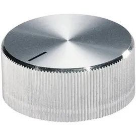 OKW A1422261 A1422261 Drehknopf mit Knopfmarkierung Aluminium (Ø x H) 22.7 mm x 13.1 mm 1 St.