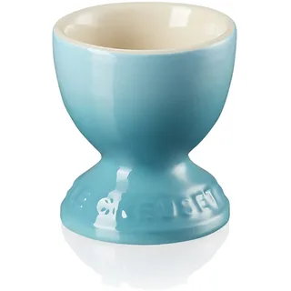 Le Creuset Steinzeug Eierbecher mit Stand-Fuß, 9 g, 5.3 x 5.3 x 5.9 cm, Karibik, 81702001700099