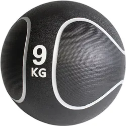 Medizinball Schwarz/Silber 1-10 KG 9 KG