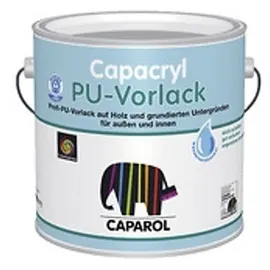 CAPAROL Farben Capacryl PU-Vorlack Weiß matt 2,5 l