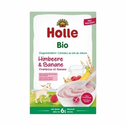 Holle Milchbrei Himbeere und Banane aus Ziegenmilch bio