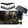 ChiliTec Solar Lichterkette 6 m Schwarz