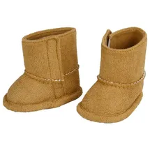 Heless Puppen-Stiefel Wildleder-Optik Braun