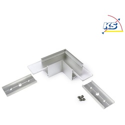 Brumberg Verbindungsstück 90° zu Aufbau-Profil P06-20 (BRUM-53603...), Weiß BRUM-53059070