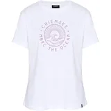 Chiemsee Print-Shirt Weiß M