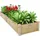 Costway Hochbeet 240 x 60 x 25 cm Braun