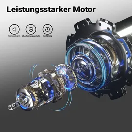 Wiltec Tauchpumpe 1200 W 6000 l/h mit Trockenlaufschutz und Schwimmerschalter