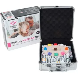 Longfield Mexican Train Double 12 Aluminiumkoffer