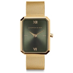 KAPTEN & SON - GRACE GOLD - green mesh