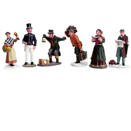 Lemax Townfolk Figurines Set/6 mehrfarbig handbemalt