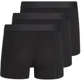 Jack & Jones PlusSize Trunk »JACBASIC BAMBOO TRUNKS 3 PACK NOOS PLS«, 3 Stk., schwarz