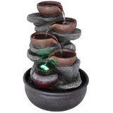 GLOBO lighting LED-Brunnen FONTANA (DH 25x40 cm) - bunt Ø DH 25x40 cm