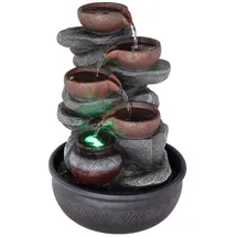 GLOBO lighting LED-Brunnen FONTANA (DH 25x40 cm) - bunt Ø DH 25x40 cm