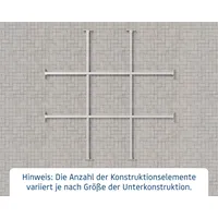 EcoStar Unterkonstruktion für Gerätehaus SD6/FD6/PD6