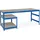 BRB-Lagertechnik BRB Packtisch / Werkbank, BxTxH 1800x600x900 mm, Unterbau BxTxH 600x600x515 mm, blau