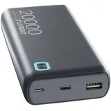 Cellular Line Cellularline Essence Turbo 20000 mAh, Powerbank Micro-USB + USB Type-C Grau