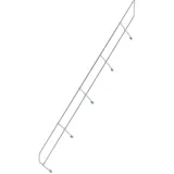 Günzburger MUNK zweiter Handlauf Aluminium-Treppe 45° 18 Stufen
