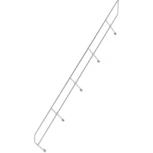 Günzburger MUNK zweiter Handlauf Aluminium-Treppe 45° 18 Stufen